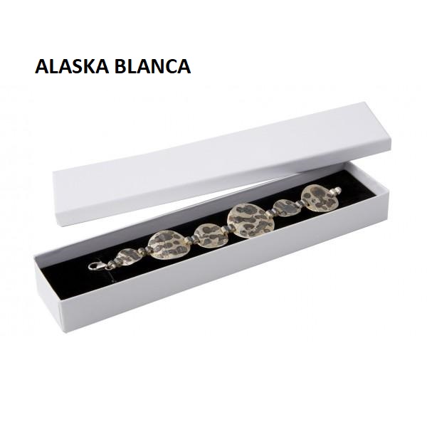 Alaska BLANCO pulsera extendida 233x53x27 mm.